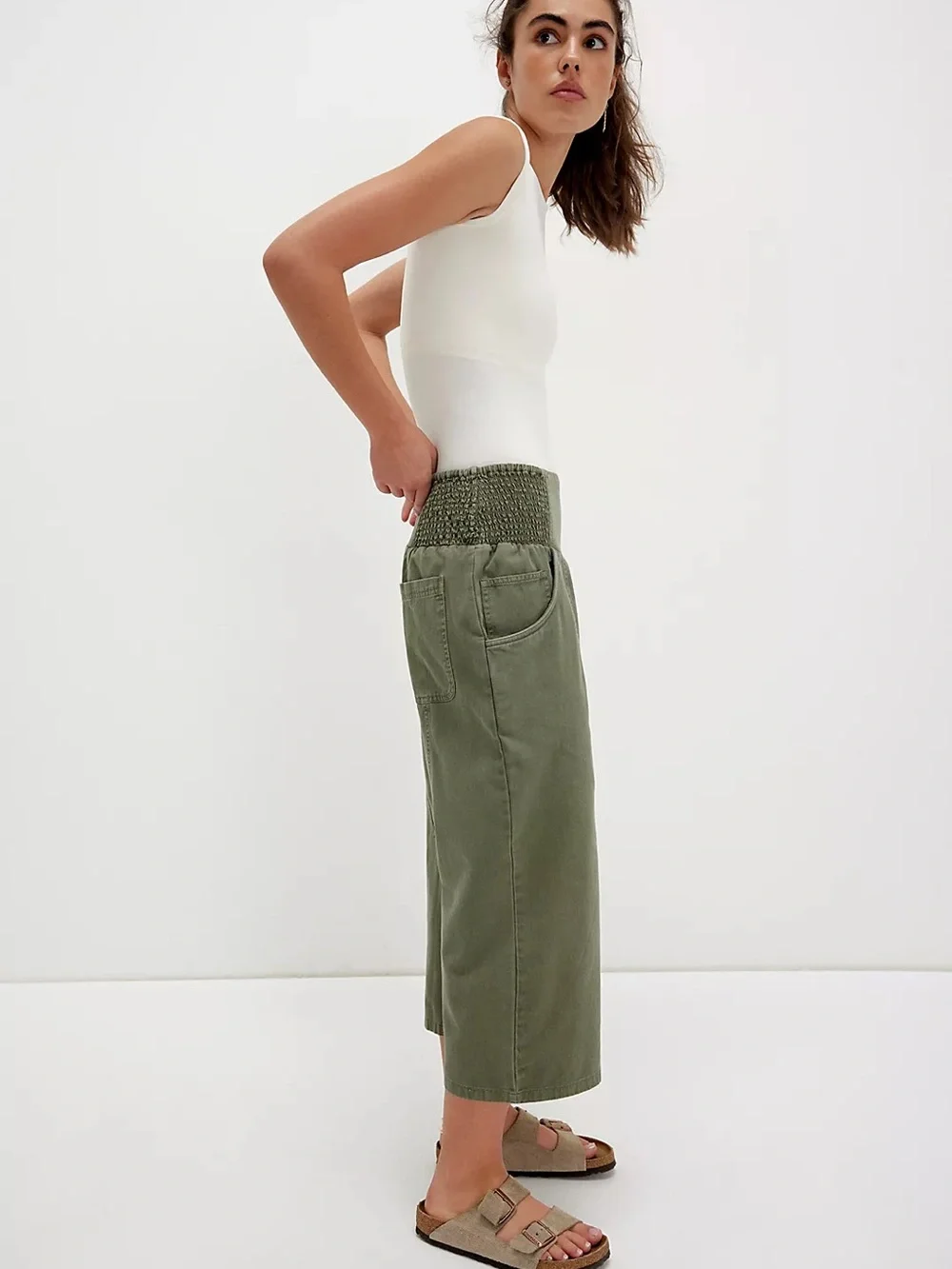 We The Free Lunan Crop Harem
Jeans Green - Picture 7 of 12